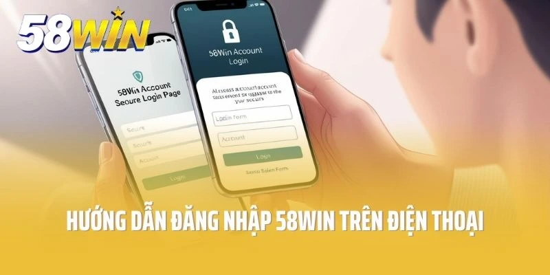 Hướng dẫn cách thức đăng nhập tài khoản 58win