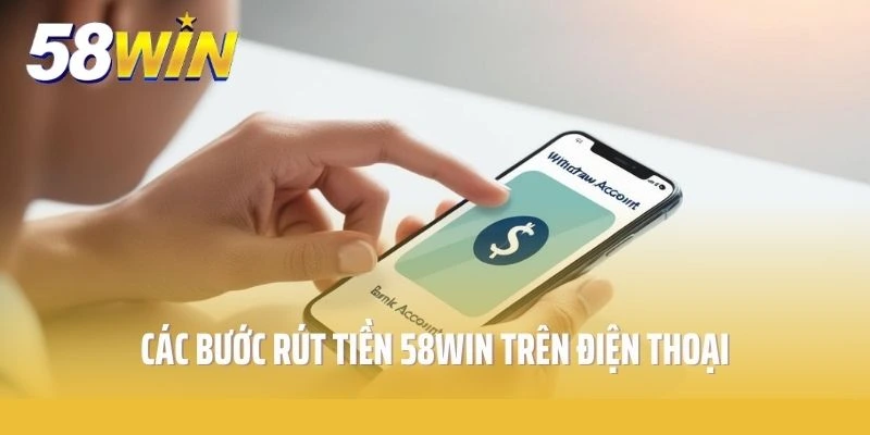 Các bước rút tiền trên điện thoại hệ điều hành Android